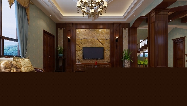 350㎡/別墅/美式