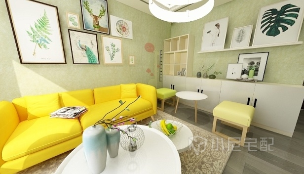 59.18㎡/兩室一廳一衛(wèi)/混搭 59.18㎡/兩室一廳一衛(wèi)/混搭