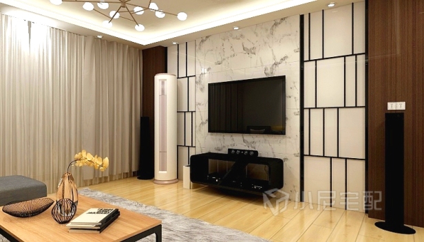 70㎡/兩室一廳一衛(wèi)/歐式