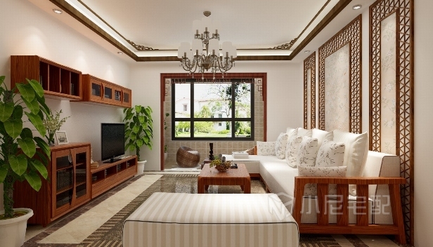 98㎡/兩室兩廳一衛(wèi)/中式 98㎡/兩室兩廳一衛(wèi)/中式