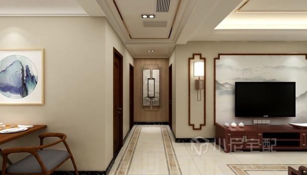 130㎡/三室一廳兩衛(wèi)/中式 130㎡/三室一廳兩衛(wèi)/中式