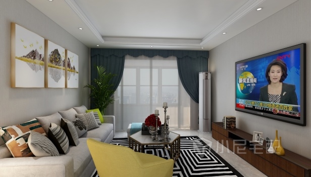 95㎡/三室兩廳兩衛(wèi)/現(xiàn)代 95㎡/三室兩廳兩衛(wèi)/現(xiàn)代