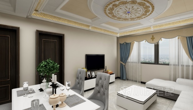 85㎡/三室一廳一衛(wèi)/歐式 85㎡/三室一廳一衛(wèi)/歐式