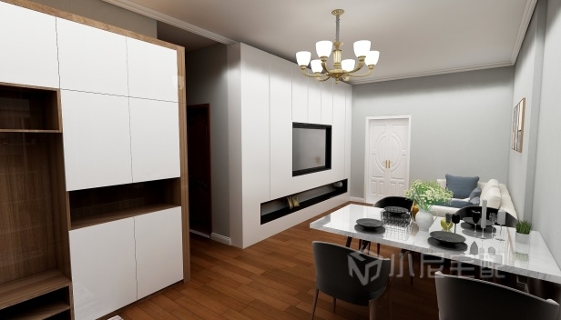 66㎡/兩室一廳一衛(wèi)/現(xiàn)代 66㎡/兩室一廳一衛(wèi)/現(xiàn)代