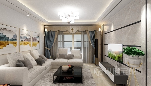 100㎡/三室兩廳兩衛(wèi)/現(xiàn)代 100㎡/三室兩廳兩衛(wèi)/現(xiàn)代