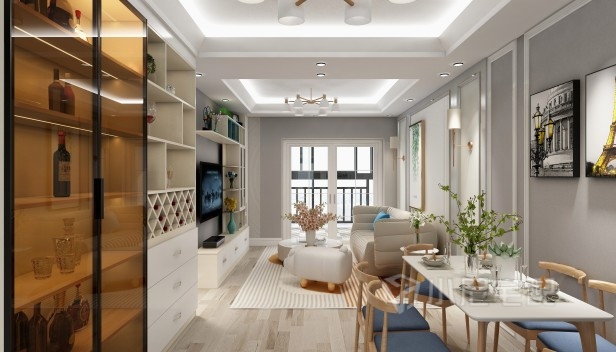 80㎡/兩室兩廳一衛(wèi)/現(xiàn)代 80㎡/兩室兩廳一衛(wèi)/現(xiàn)代