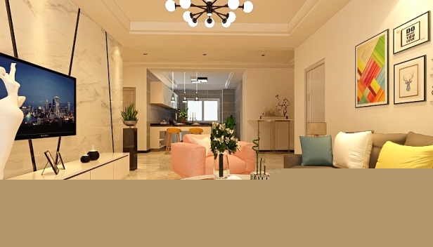 90㎡/三室兩廳一衛(wèi)/現(xiàn)代 90㎡/三室兩廳一衛(wèi)/現(xiàn)代