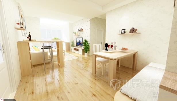 80㎡/兩室一廳一衛(wèi)/現(xiàn)代 80㎡/兩室一廳一衛(wèi)/現(xiàn)代