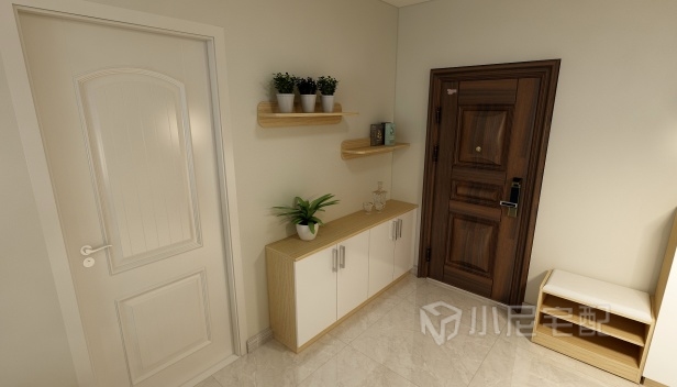 57.42㎡/兩室一廳一衛(wèi)/現(xiàn)代 57.42㎡/兩室一廳一衛(wèi)/現(xiàn)代