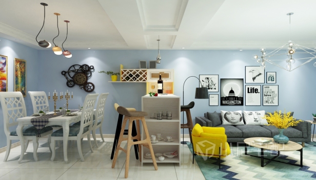 100㎡/三室兩廳一衛(wèi)/現(xiàn)代 100㎡/三室兩廳一衛(wèi)/現(xiàn)代