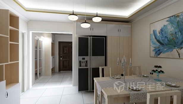 90㎡/兩室一廳一衛(wèi)/簡(jiǎn)約